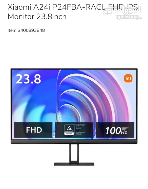 Xiaomi Monitor A24i FHD For Sale