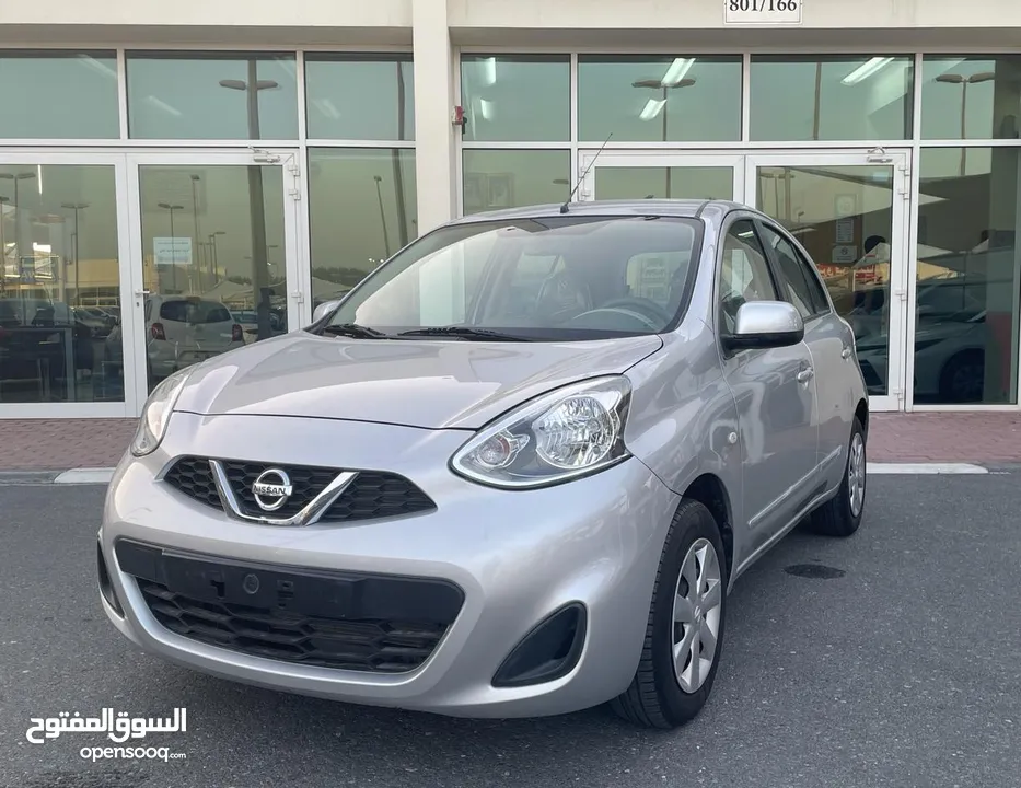 NISSAN MICRA/2020/SILVER/GCC/1 YEAR WARRANTY