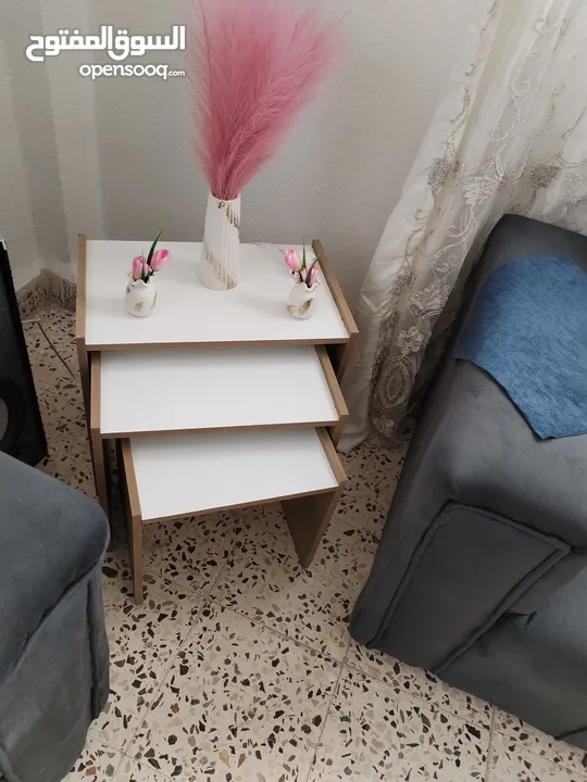 طقم كنب 8 مقاعد مع طاولة