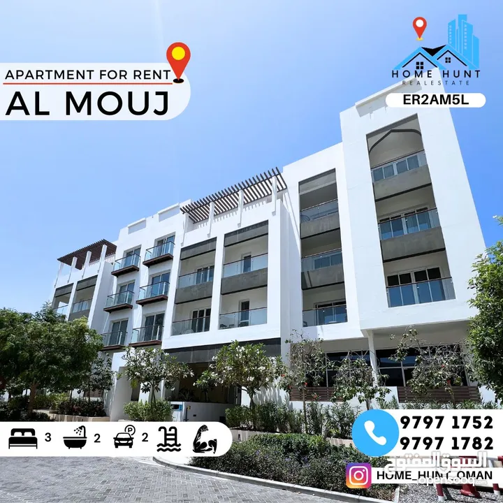 AL MOUJ  NEWLY FURNISHED-HIGH QUALITY 3 BHK APARTMENT