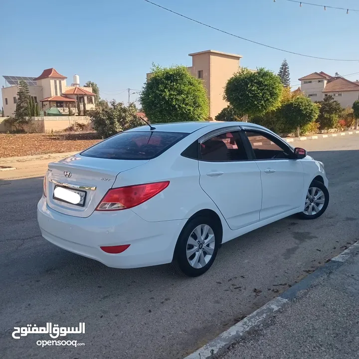 هونداي اكسنت 2016 بنزين أوتوماتيك بصمة دهان شركة