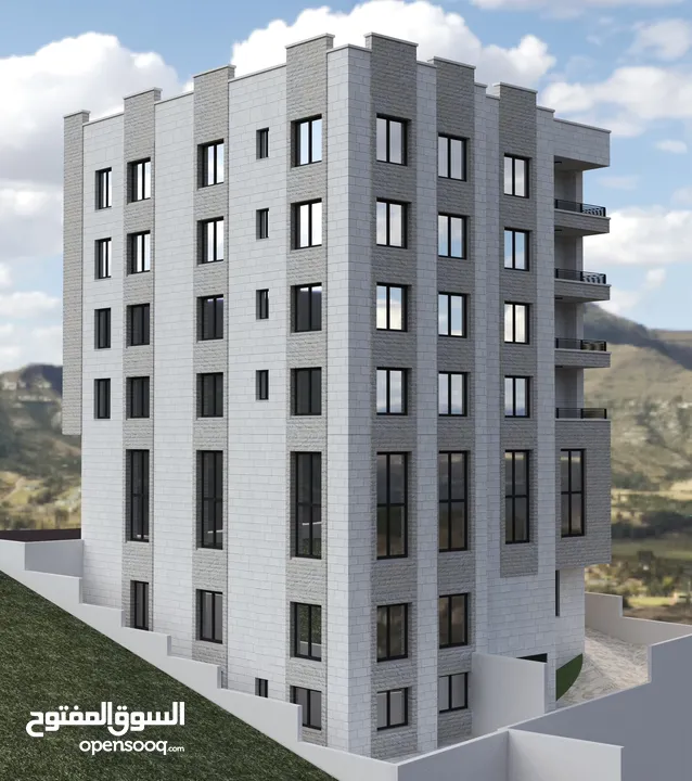 شقة 128 م بعمارة قيد الانشاء بافضل مواقع بيت ايبا