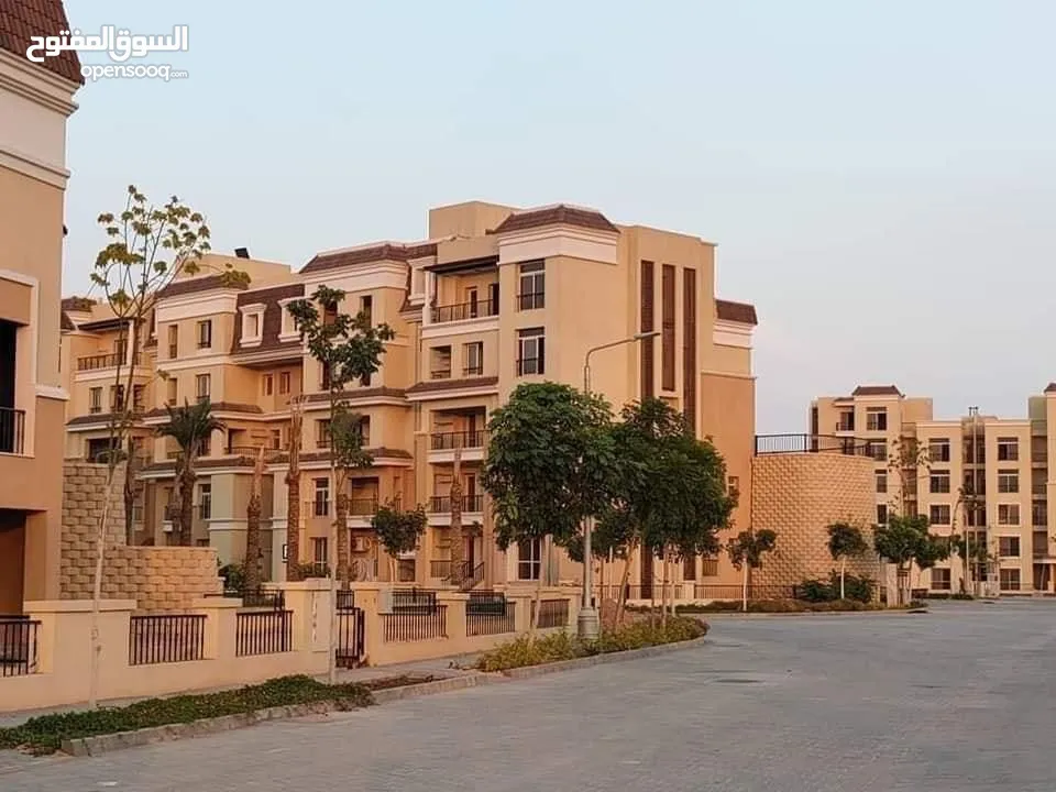 شقة دوبليكس 205م بـ حديقة 167م للبيع في كمبوند سراي Sarai المستقبل سيتي القاهرة الجديدة شركة MNHD