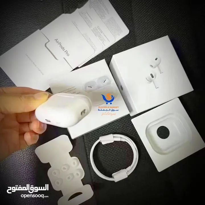 ليش تشتري التقليد والاصلي موجود ايربودز برو 2 الاصل 100٪ سيريال نمبر كفاله اسبوع تبديل وارد امريكي