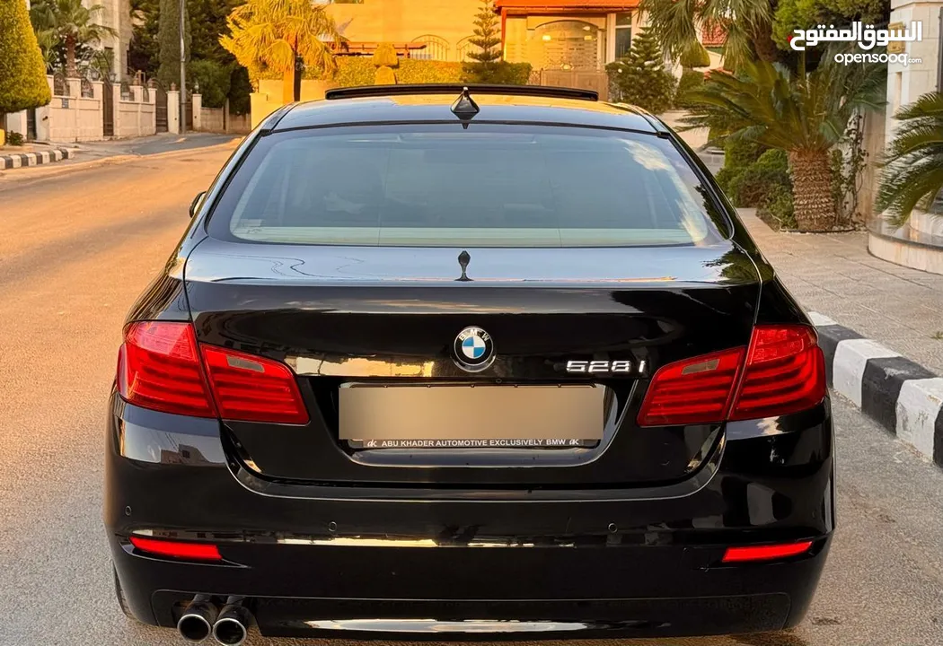 للبيع او البدل ع اقل سعر.  BMW 528i فحص كامل موديل 2014