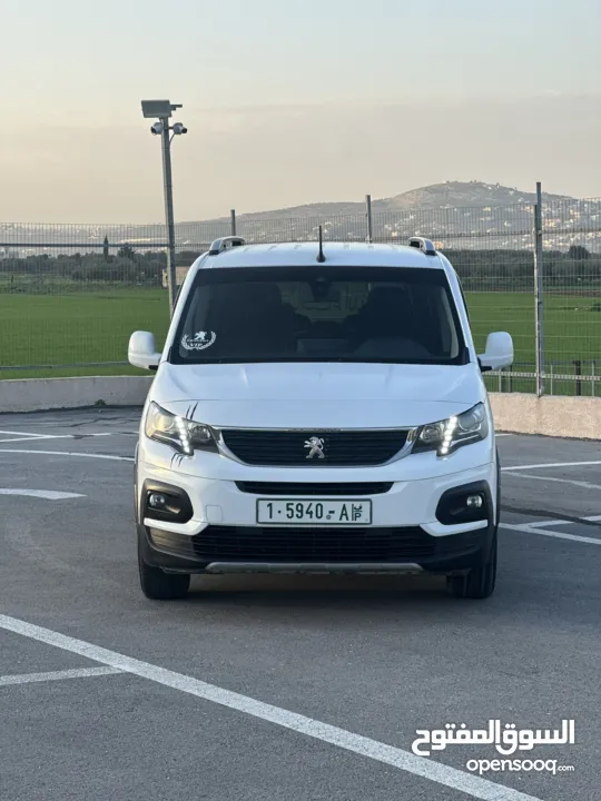 بيجو بارتنر اتوماتيك سبع ركاب ديزل 2019 برايفت اضافات مميزة الشكل الجديد