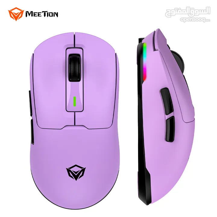 Meetion Air GW24 2.4G Bluetooth & Wired Gaming Mouse ماوس جيمنغ متوفرة ب الوان مختلفة