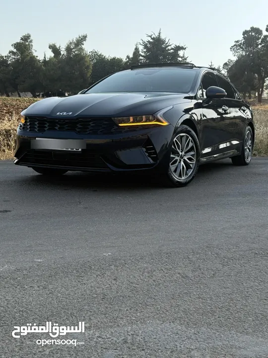 كيا KIA K5 2022 فل اعلى صنف بنوراما وارد كوري جمرك جديد مواصفات خاصة من الشركة كاش او اقساط باقل سعر
