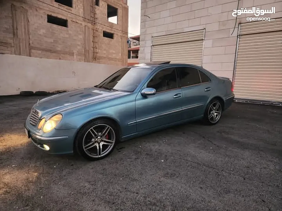مرسيدس E270 ديزل فللل مسكره اضافات فتحة