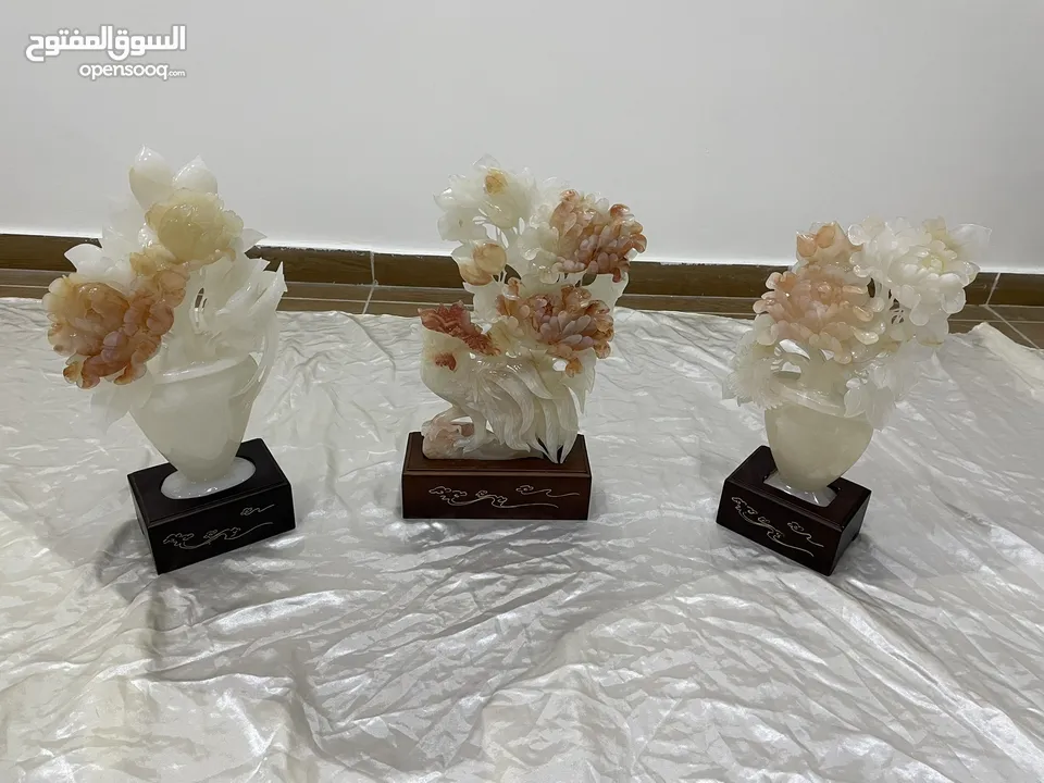 طقم مزهريات ثقيل ومرتب