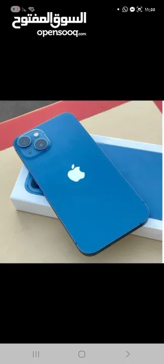 ايفون13 كرتونة ولا خشط بطارية79