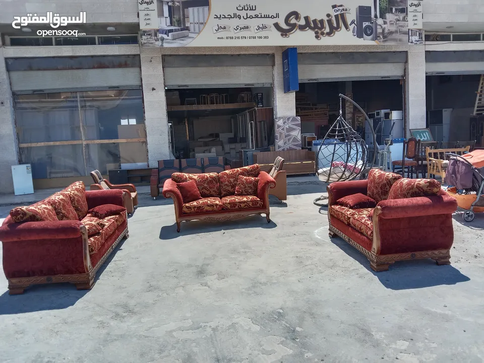 غرفه نوم كامله مع الفرشات جديد للبيع