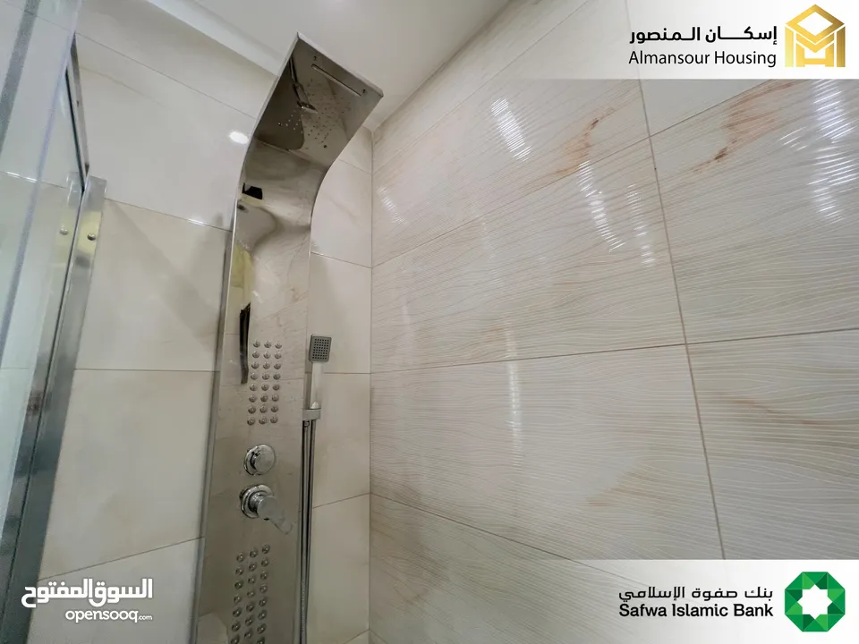 شقة شبه ارضي 235م2 للبيع في منطقة حي المخيل / مشروع النخيل 27 ( إسكان المنصور )