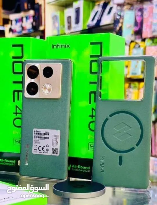 مستعمل ايام Not 40 pro plas 5G  رام 24 جيجا 256 أغراضة والكرتونه الأصلية مكفول بالشركة متوفر توصيل