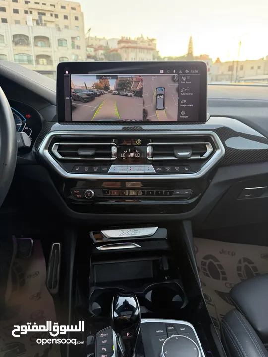 BMW x3 30e ترخيص 2022 ترخيص  محرك 2000 هايبرد plug in/يقطع على الشحنه 30 كيلو متر  293 حصان