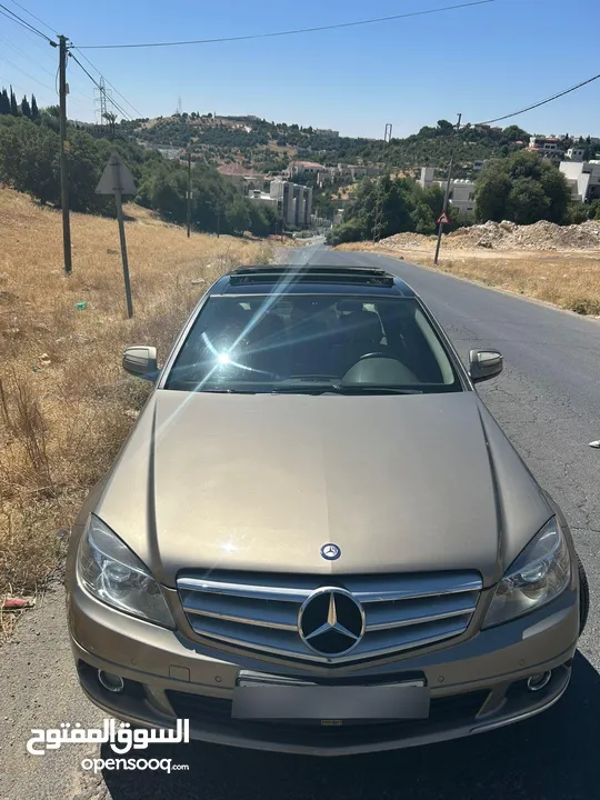 مرسيدس C200 2009 البيع بدون رقم
