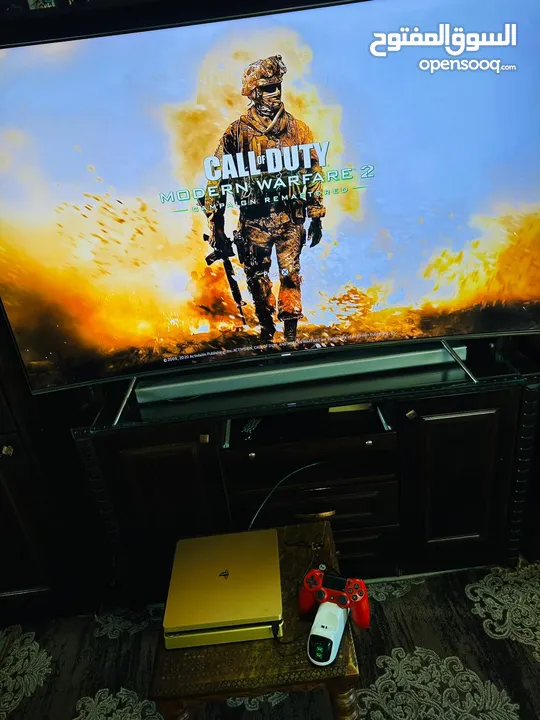 Playstation 4 Slim Gold Edition بلاستيشن 4 مهكر