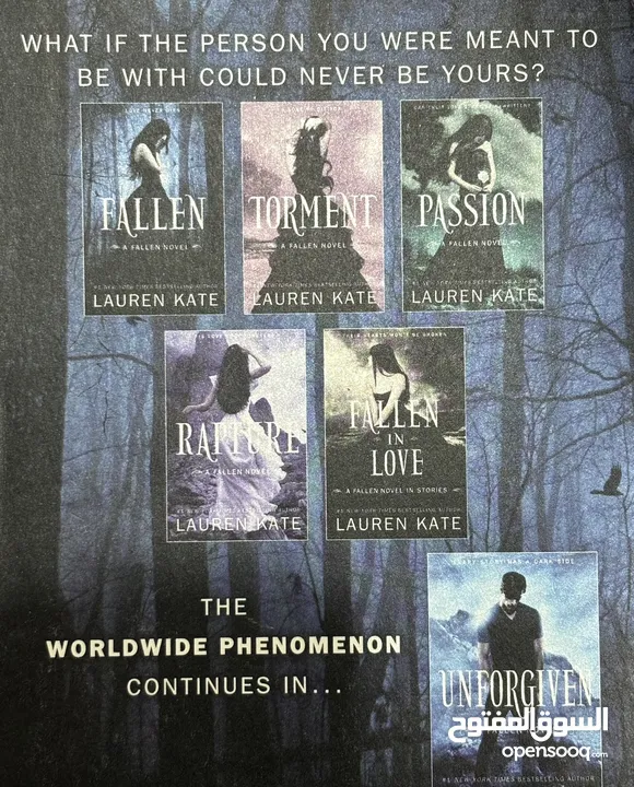 Fallen series book set (Lauren Kate)