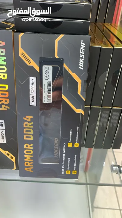 رام كمبيوتر سريعة النقل  عالية الجودة جديدة من هيكسيمي Hiksemi Armor Ram 3200Hz DDR4