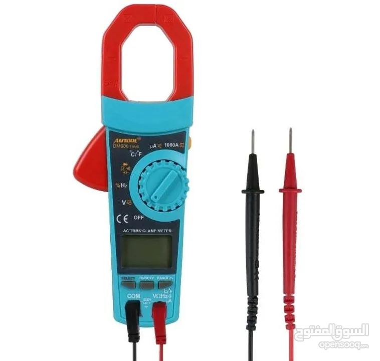 يتوفر لدينا #Digital_Clamp_Meter  مميزات الجهاز :  1- Measure Voltage  ** يقوم بقياس الفولتيه ...