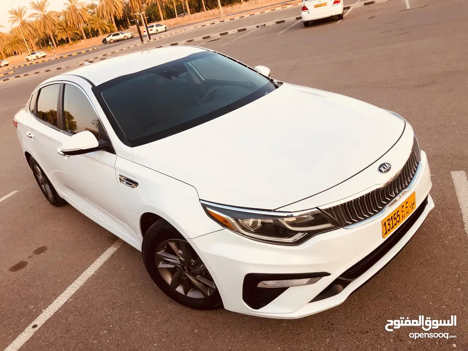 KIA Optima 2020 Pearl White mint car for sale