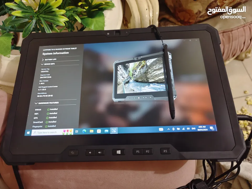 water and shockproof dell latitude rugged 7212 extreme tablet
