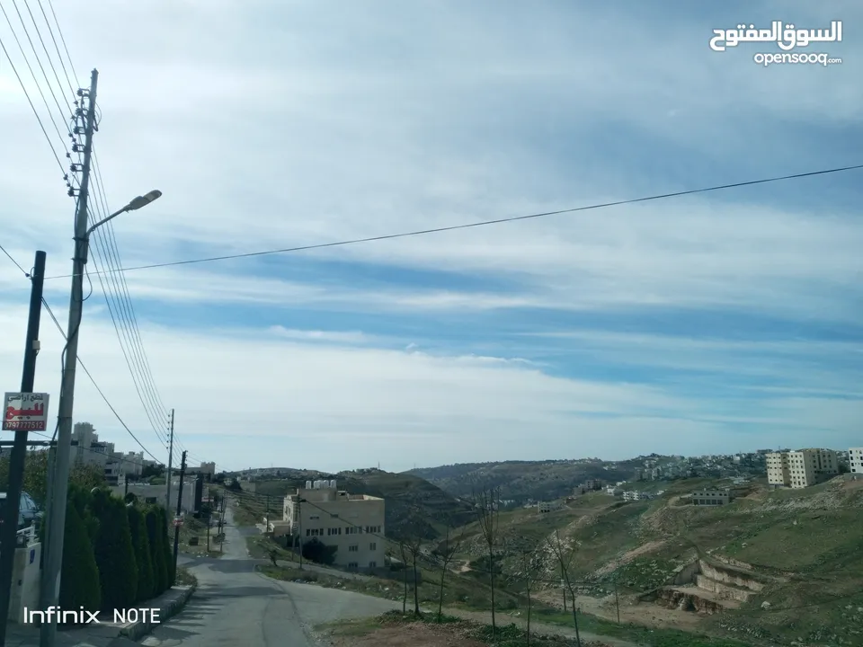 ارض للبيع 1 دونم الدمينة خلف الظهير وخلف مسجد العاشوري غرب عمان