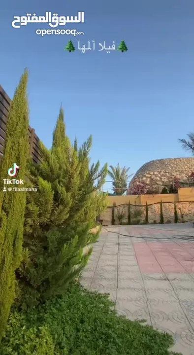 فيلا ألمها مزارع تل الرمان والسليحي تعبد عن قلب العاصمه عمان صويلح بتحديد 10 دقائق بإتجاه جرش
