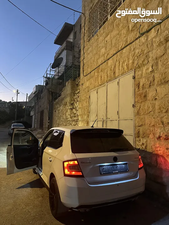 سكودا فابيا 2015 جديده منفوضه صح بالصلاة على النبي سحب شركه بويه شركه دهان قطعتين