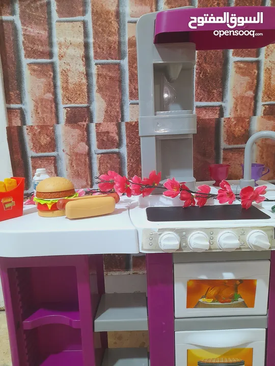 مطبخ بنات للأطفال ومستلزماته
