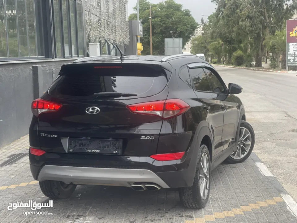 هونداي توسان 2018/17 بحالة الوكالة دهان شركة