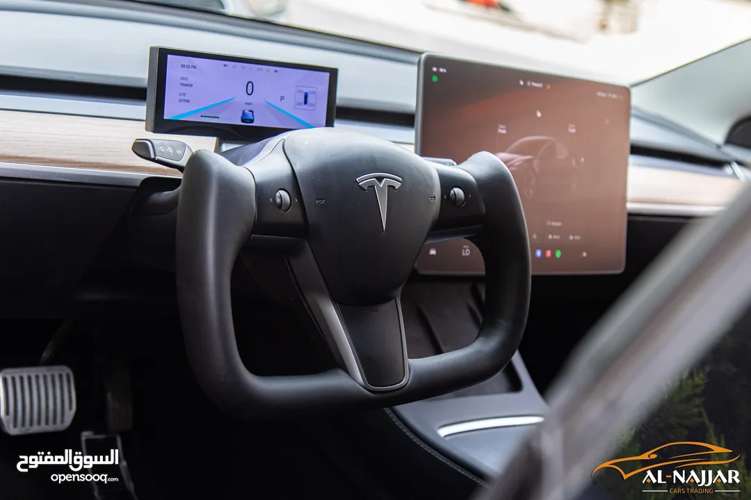 Tesla Model 3 2023 Standard plus   السيارة مميزة جدا و قطعت مسافة 7,000 كيلو متر فقط فقط