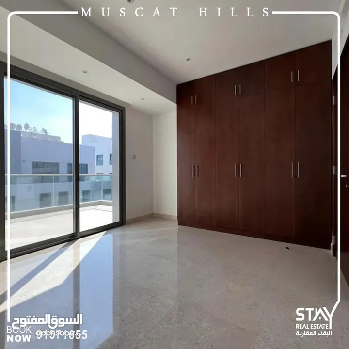 for sale in muscat hills 2 bedrooms apartment at oxygen buildig  4th floor for 135 SQM rented  450 R