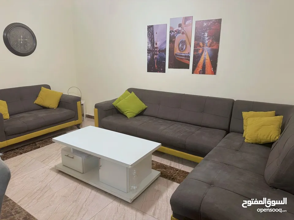 كنب حرف L استعمال خفيف  ..