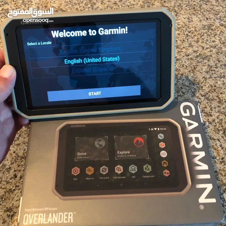 Garmin Overlander جهاز جرمن الملاحة و تحكم بالسيارة