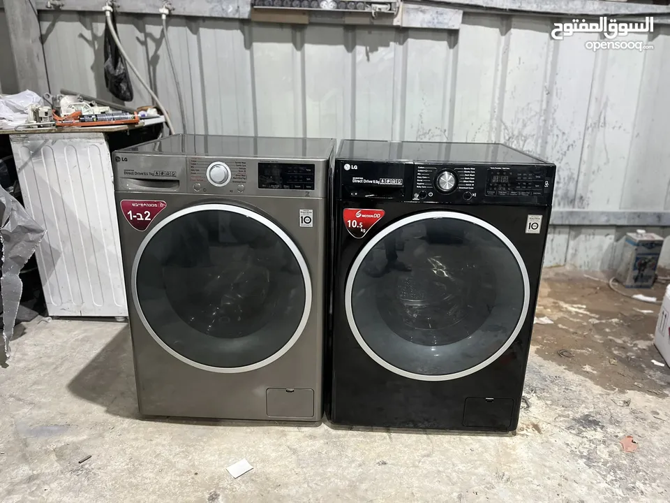 غسالات ونشافات وجلايات