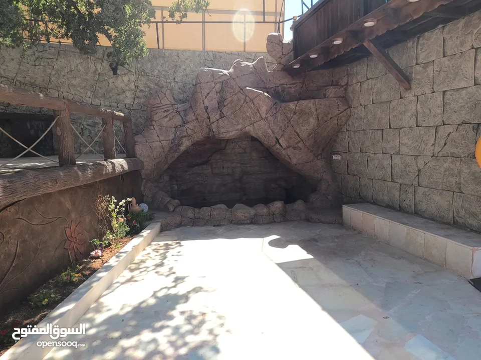 شالية رمسيس  Ramesses Chalet وسط اجمل غابات عجلون أطلالة بانورامية