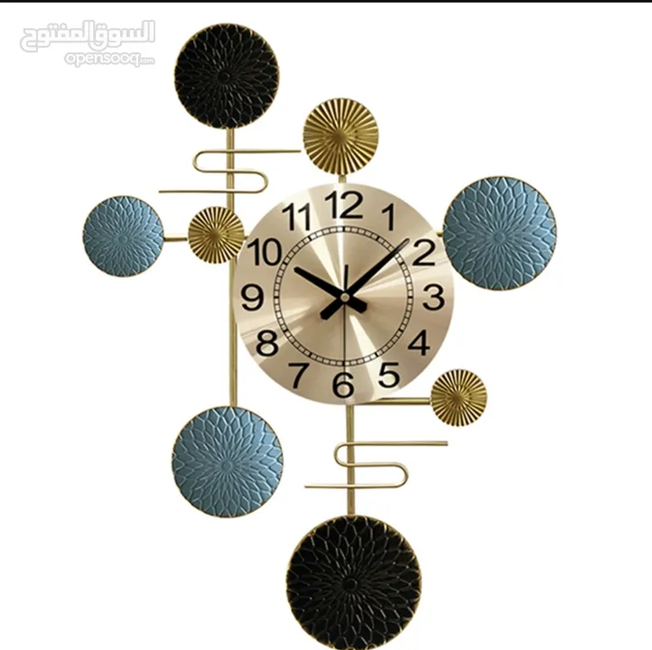 metal wall clock