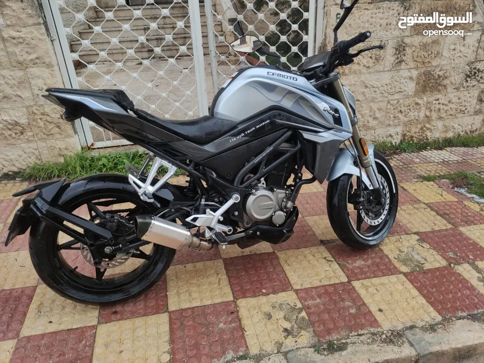 دراجة cf 250 نضيفه