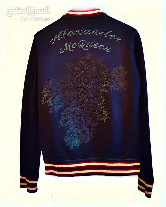 Rare Alexander Mcqueen Bomber Jacket Skull Floral Edition Embroided