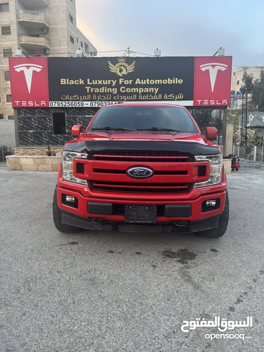 ‏Ford f150 2018 4x4 ‏clean title فحص كامل 7 جيد