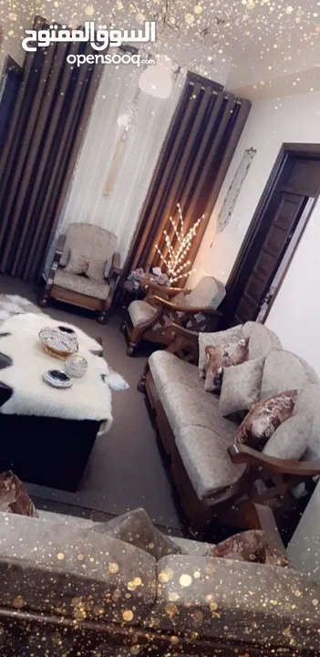 طقم موريس خشب زان 7 مقاعد