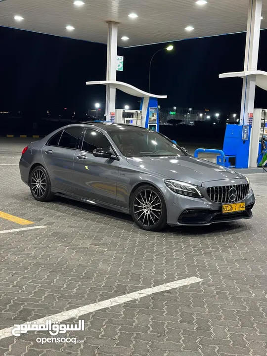 مرسيدس C300 2018 AMG اصل  محول تحويل اصلي الى C63 2021