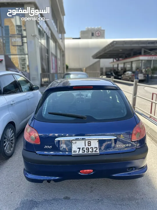 بيجو 206 بحاله الوكاله مرخصه سنه كامله