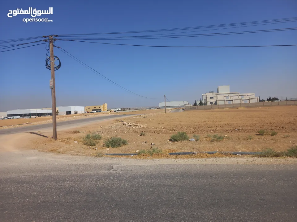 قطعة ارض للبيع  تنظيم صناعي في منطقة القسطل الصناعية
