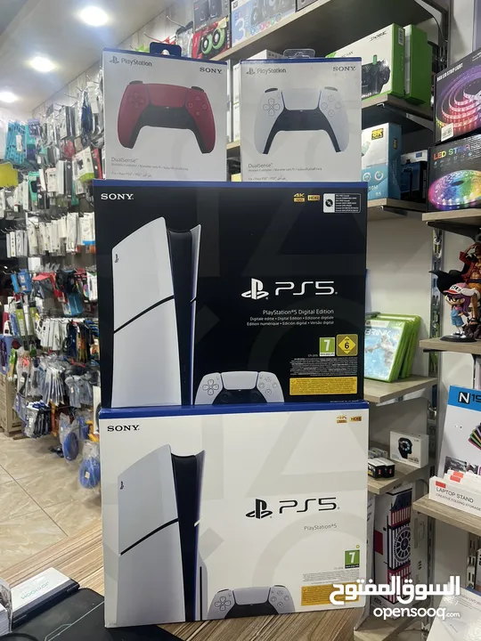 بلايستيشن 5 جديد بجميع إصدارتها بأفضل الأسعار playstation 5 new