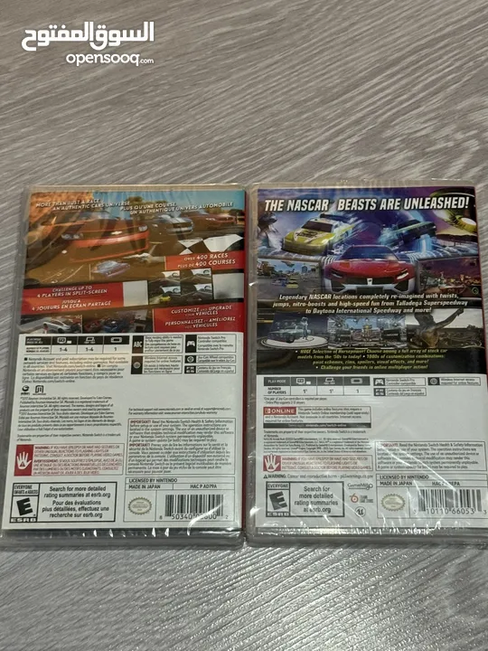 Cars racing games two sealed games selling together