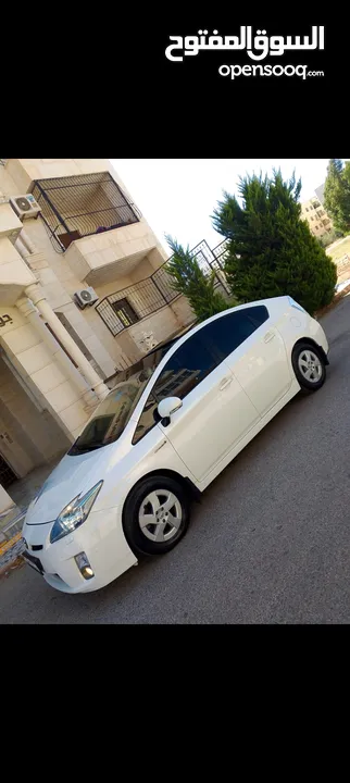 بريوس2011 اروبي كرت ابيض وكاله