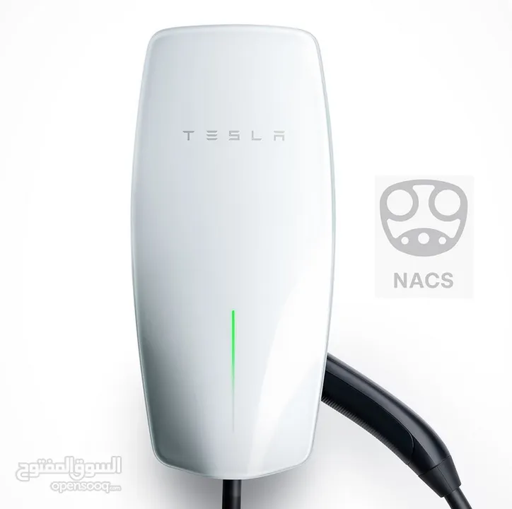 شاحن تسلا الجداري 48 امبير جديد بالكرتونه  Tesla Wall Connector