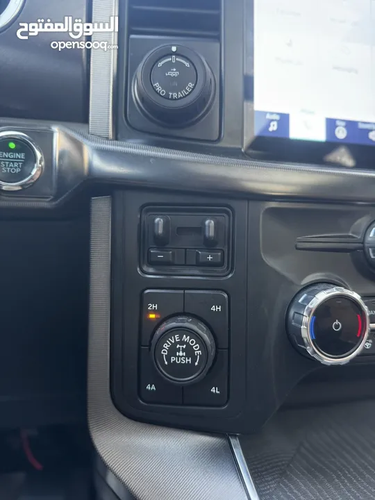 ford f150 platinum 2022 hybrid 3500 cc powerboost  بلاتينيوم لون كحلي و داخلية مميزة لون كاميل
